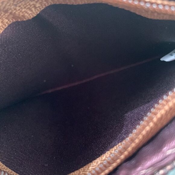 Mod By Design Beaded Wristlet – Mother of Pearl & Horn Tile Pouch - Picture 8 of 11